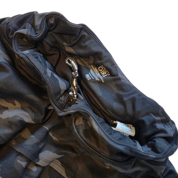 Athleta Girl All Play 3" Shorts Black & Swing Camo Skort Sz 16 Youth XXL - Picture 8 of 13